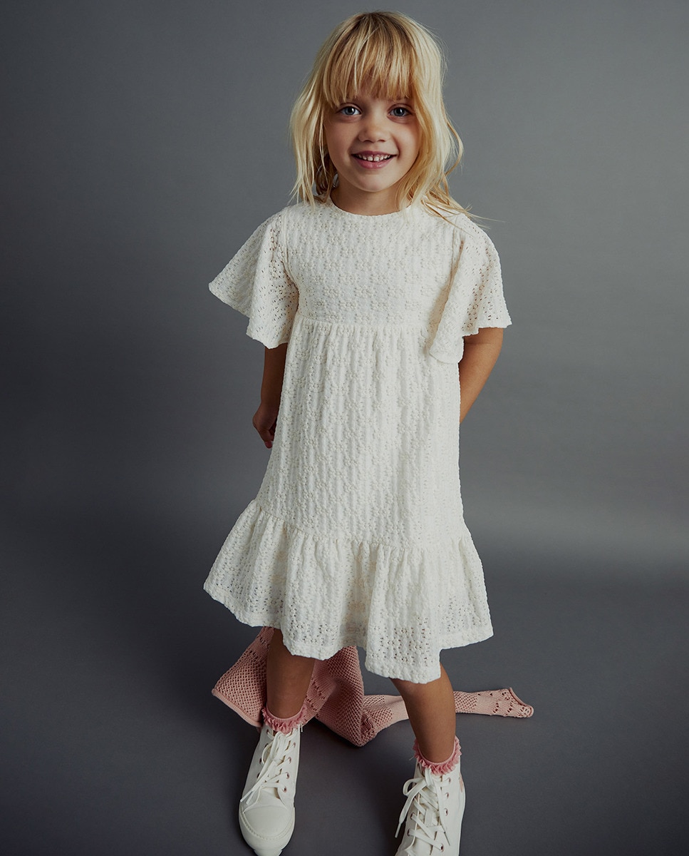 Vestido com Estrutura Cru-1