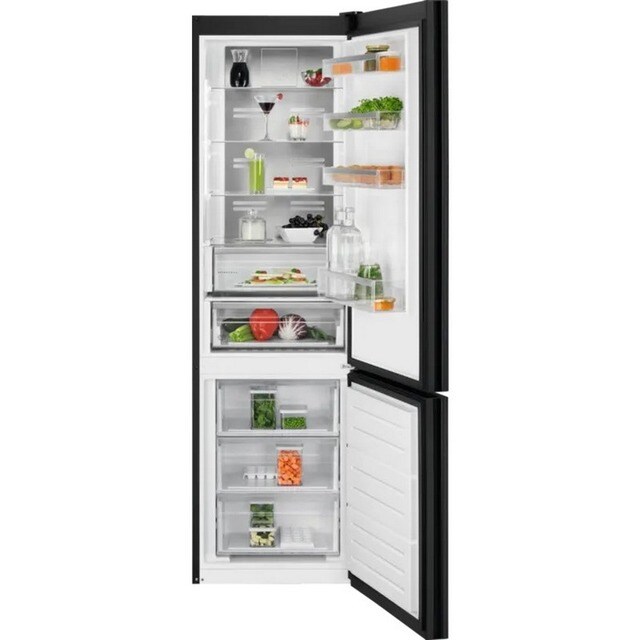 Frigorífico Combinado AEG Série 8000 ORC8M361DT Cooling 360°, TwinTech® No Frost e de 201 cm - Preto e Vidro Mate Preto mate-2