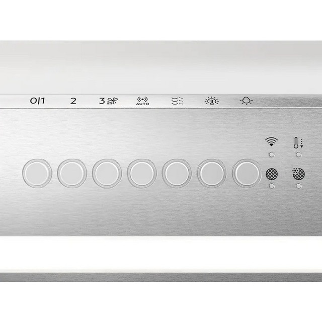 Exaustor Encastrável AEG Série 9000 GDG966AL AutoSense, 3 Velocidades + Intensiva, de 60 cm e 40 dB(A - Inox e Black Glass Inox-2
