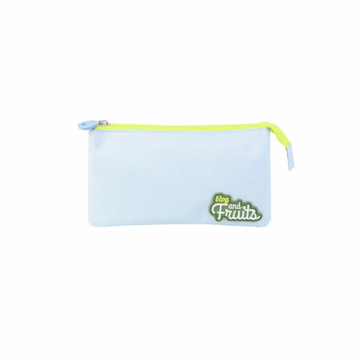 Estojo escolar com três divisórias B´logs Fruit abacate 1