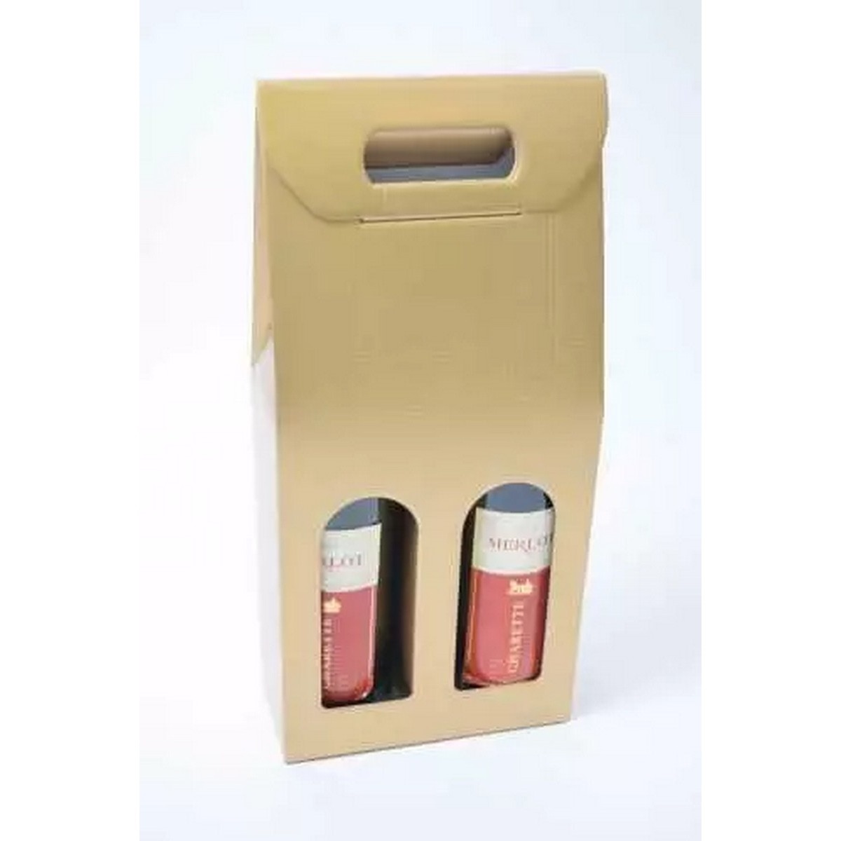 Caixa para 2 Garrafas em cartão 4