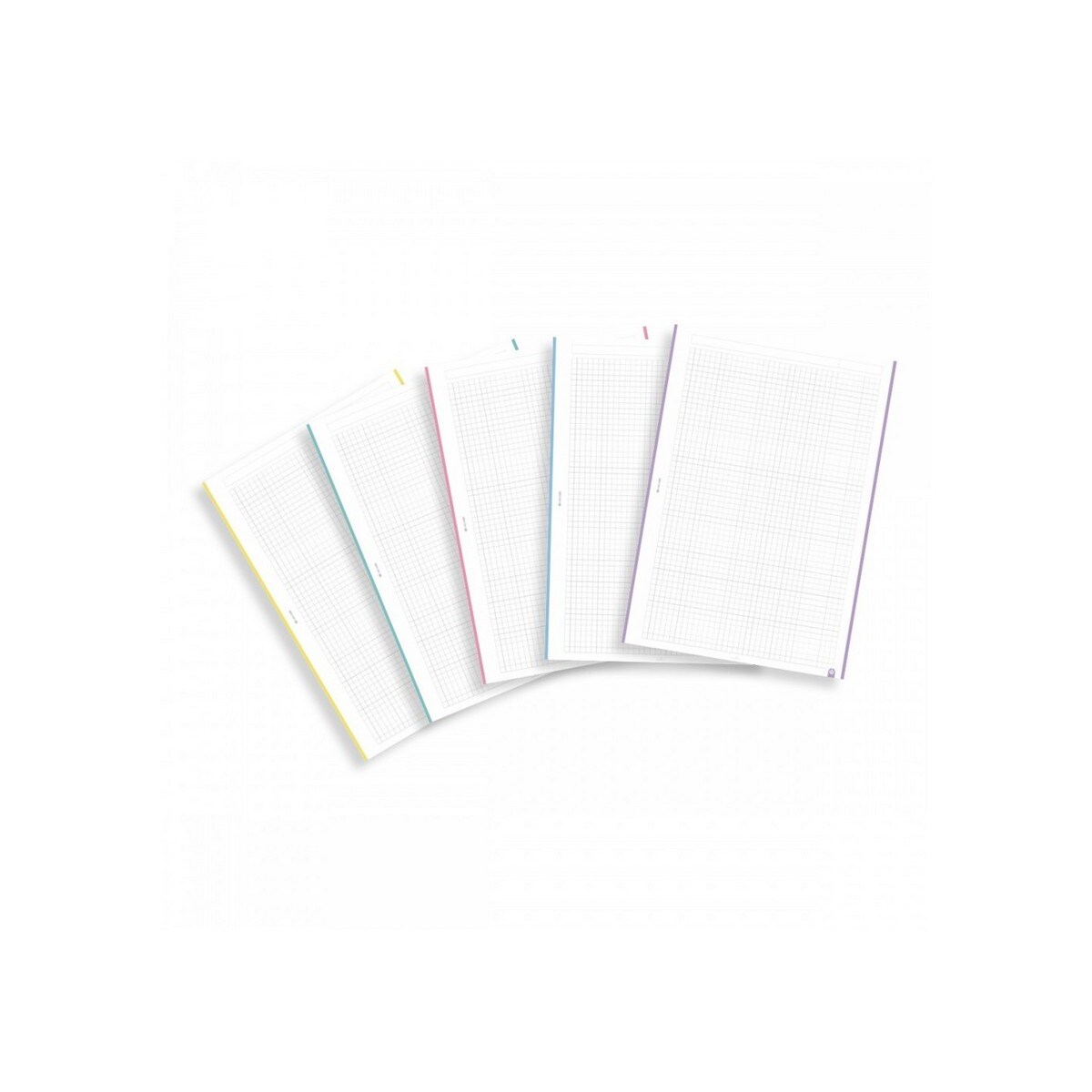 Caderno de argolas SOFT em cor-de-rosa 5