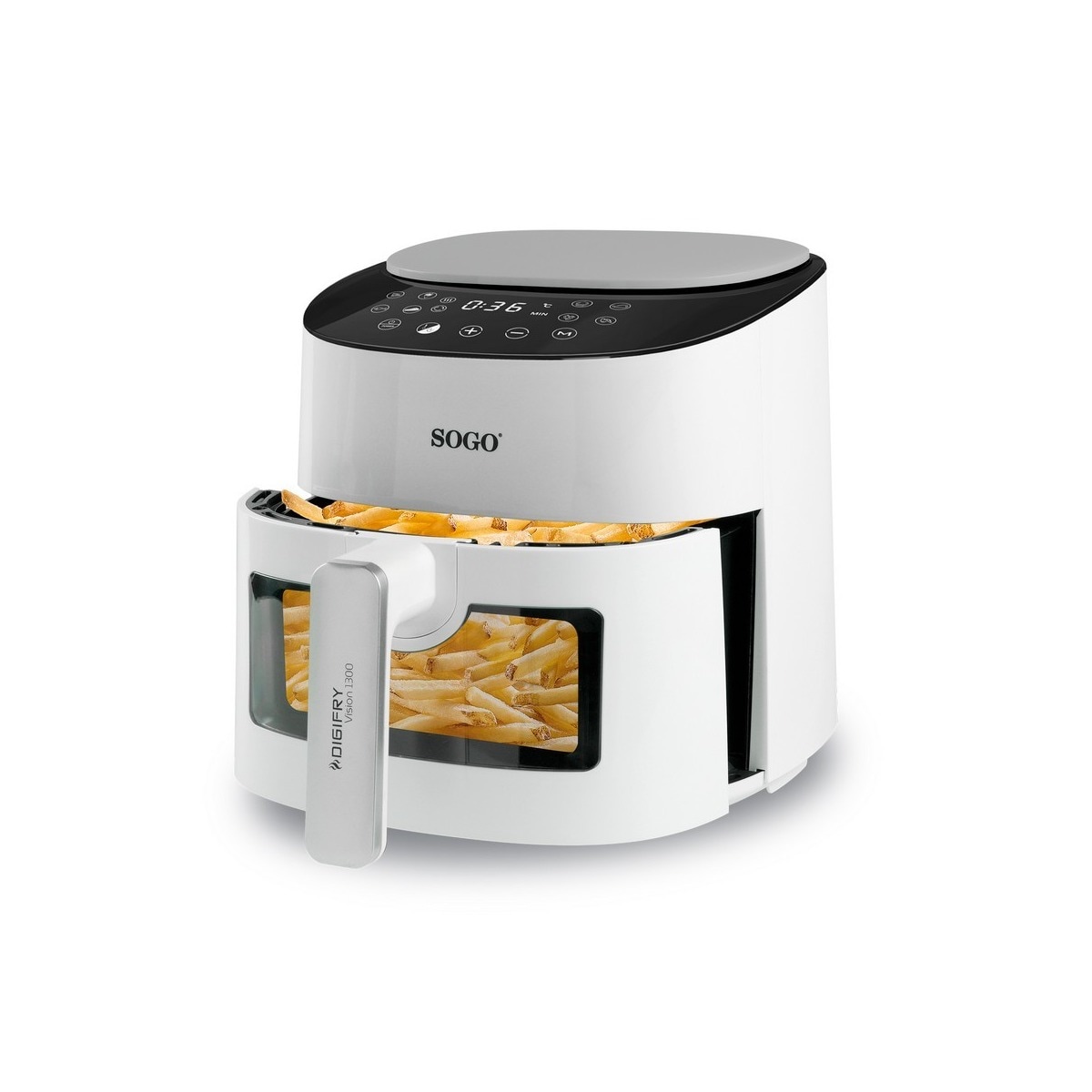 Fritadeira Air Fryer Sogo FRE-SS-10840 de 1300 W e de 4 Litros - Branco Branco-2