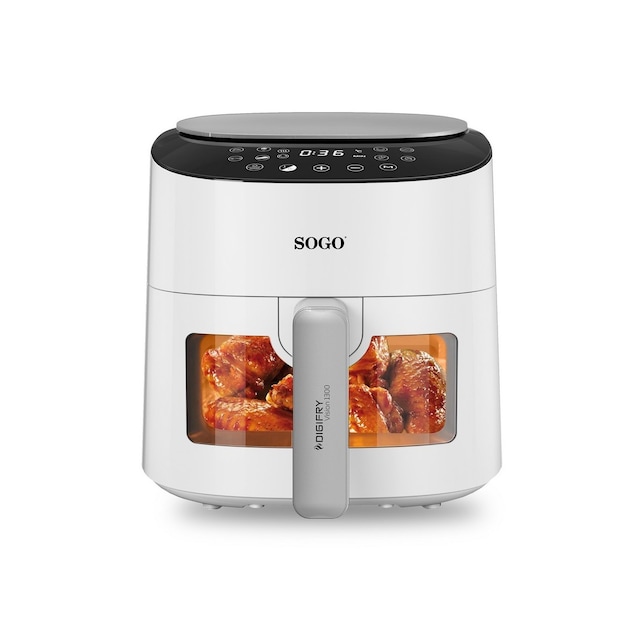 Imagem 0 de Fritadeira Air Fryer Sogo FRE-SS-10840 de 1300 W e de 4 Litros - Branco