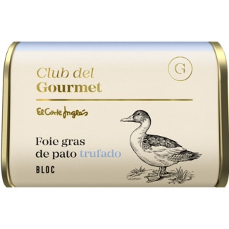 Bloco de Foie Gras de Pato Trufado lata 130 g - Club Del Gourmet