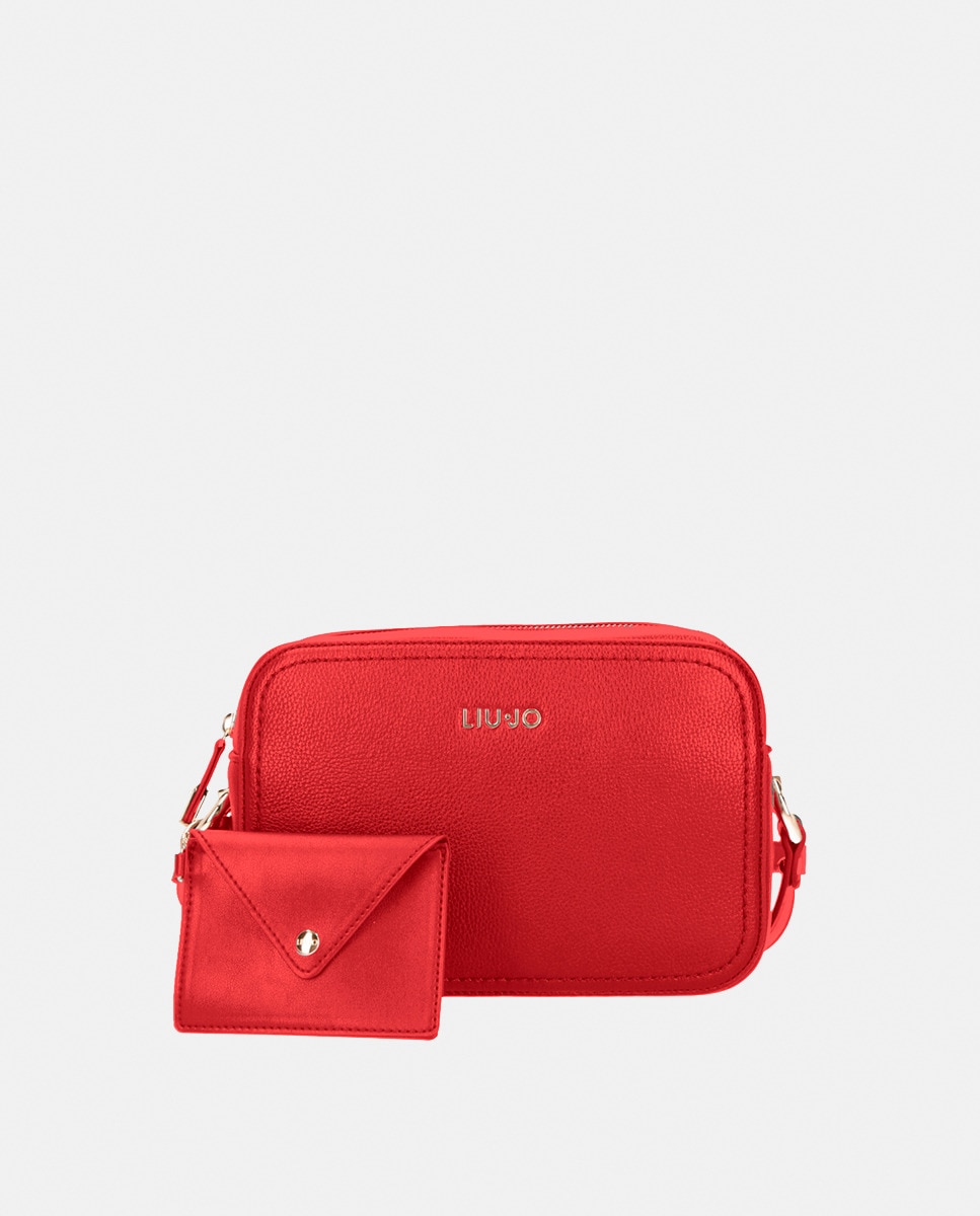 Mala a Tiracolo Básica Vermelho-1