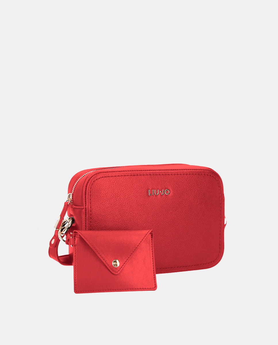 Mala a Tiracolo Básica Vermelho-2