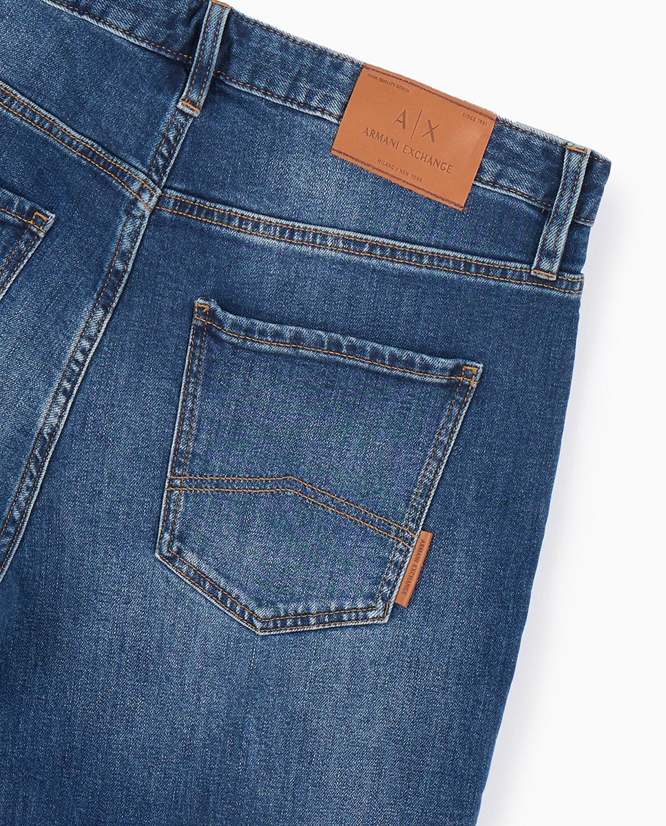 Jeans J13 Regular Fit com Lavagem Azul-6