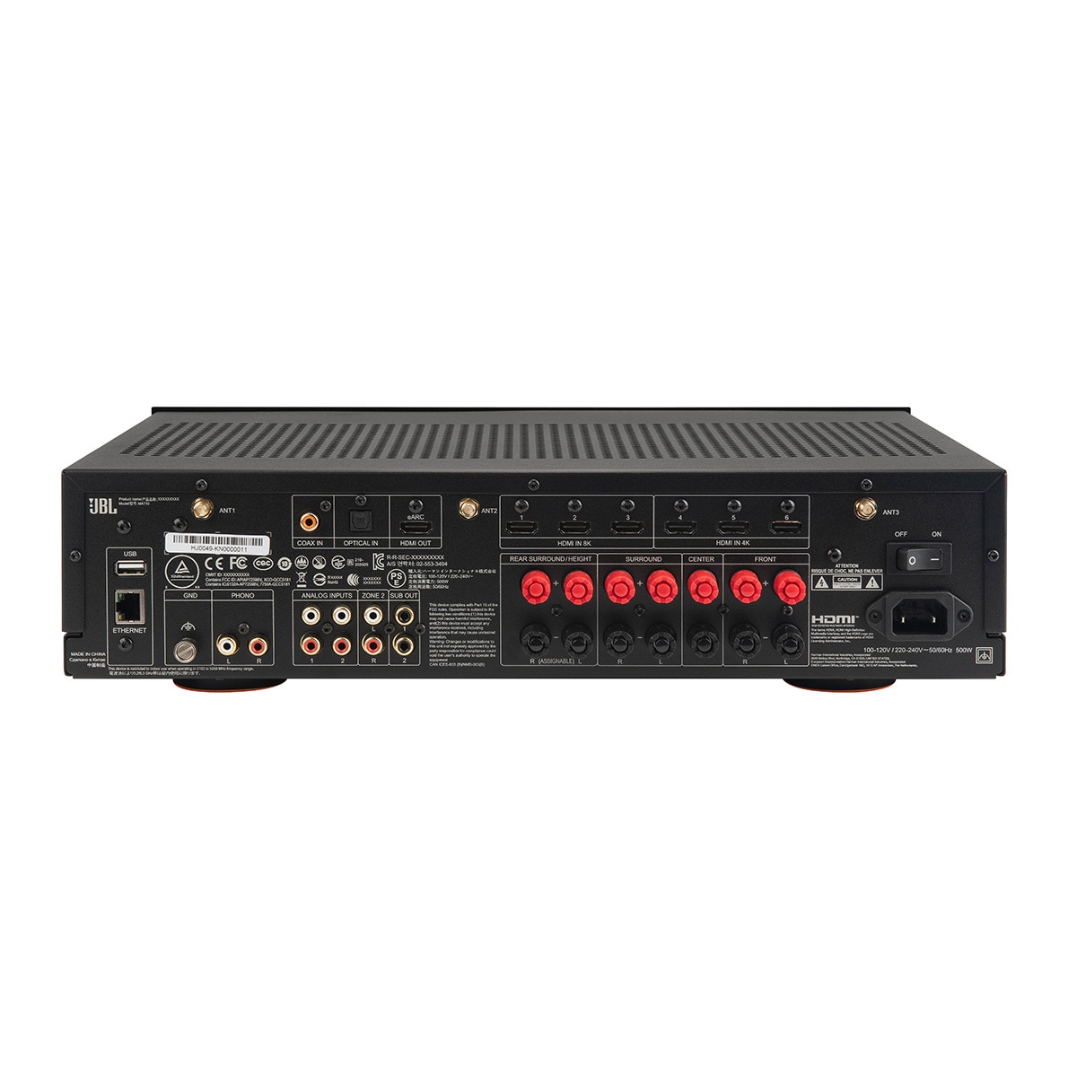 Receptor AV JBL MA-710 7.2 8K Negro-4