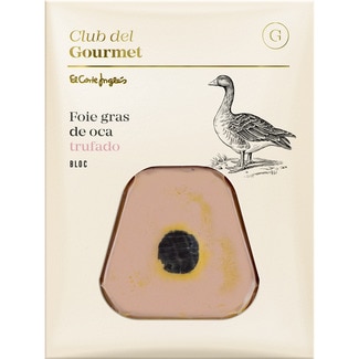 bloc de foie gras de oca trufado envase 60 g - Club Del Gourmet