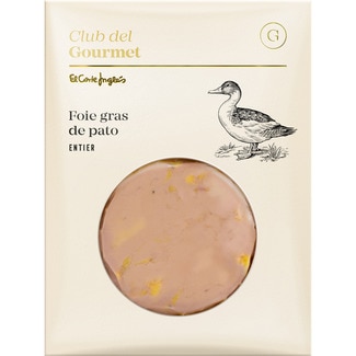 entier de foie gras de pato envase 60 g - Club Del Gourmet