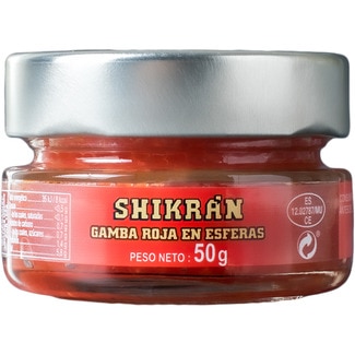 esferas de gamba roja tarro 50 g - Shikra'n