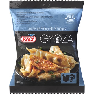 empanadillas de pollo y Black Fungus bolsa 400 g - Vici Gyoza