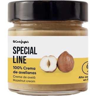 crema de avellanas 100% frasco 200 g - Special Line El Corte Ingles