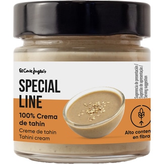 crema de tahín 100% frasco 200 g - Special Line El Corte Ingles