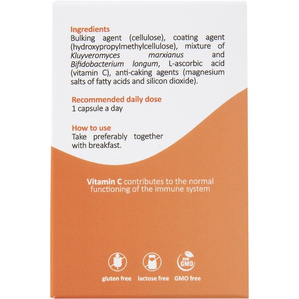 Inmune Probióticos complemento alimenticio con vitamina C bote 30 cápsulas