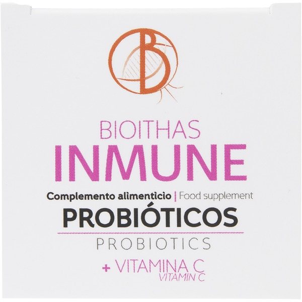 Inmune Probióticos complemento alimenticio con vitamina C bote 30 cápsulas