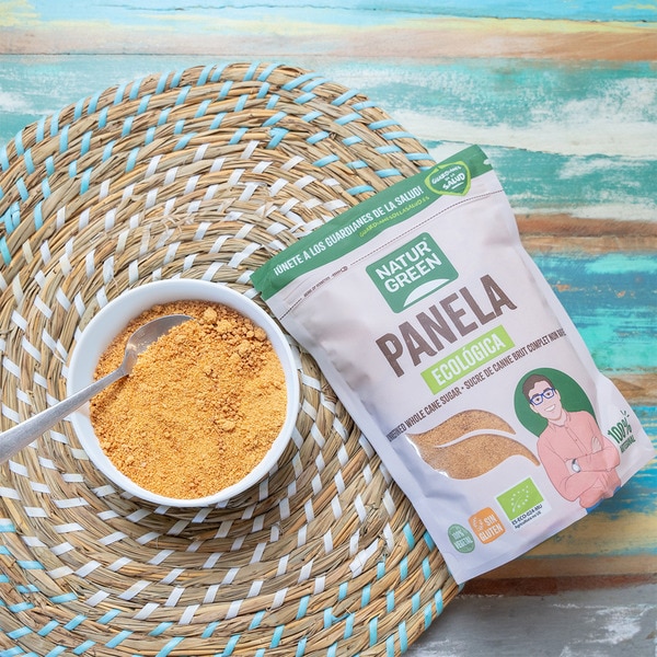 Bio Organic Panela glutenfrei 100% Natur Tasche 500 g
