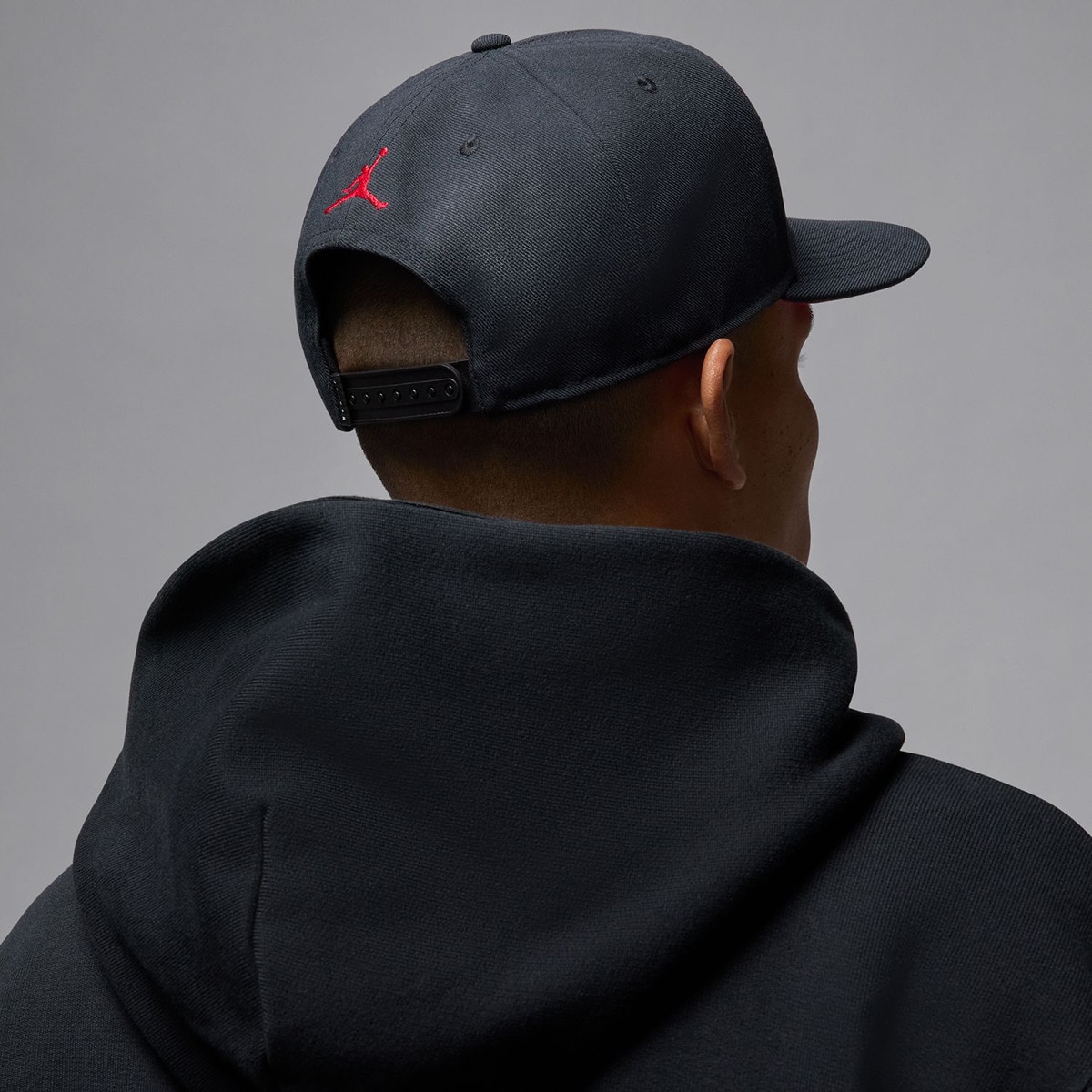 Boné Jordan Brand Pro Structured HA Vermelho / Preto-2