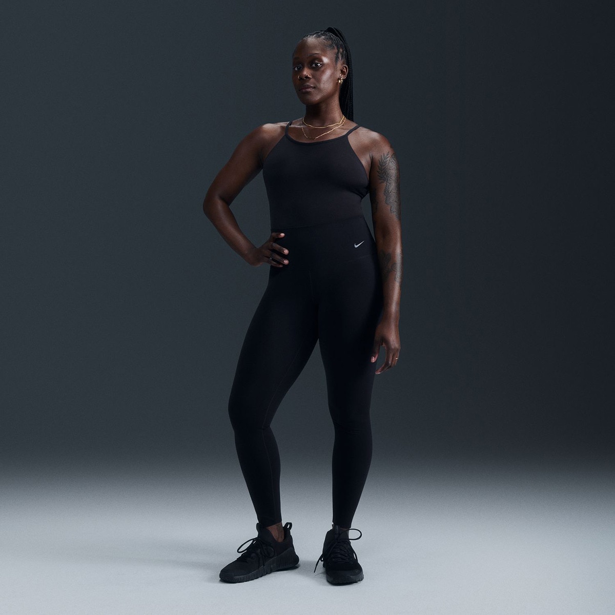 Leggings de Mulher Zenvy Preto-1