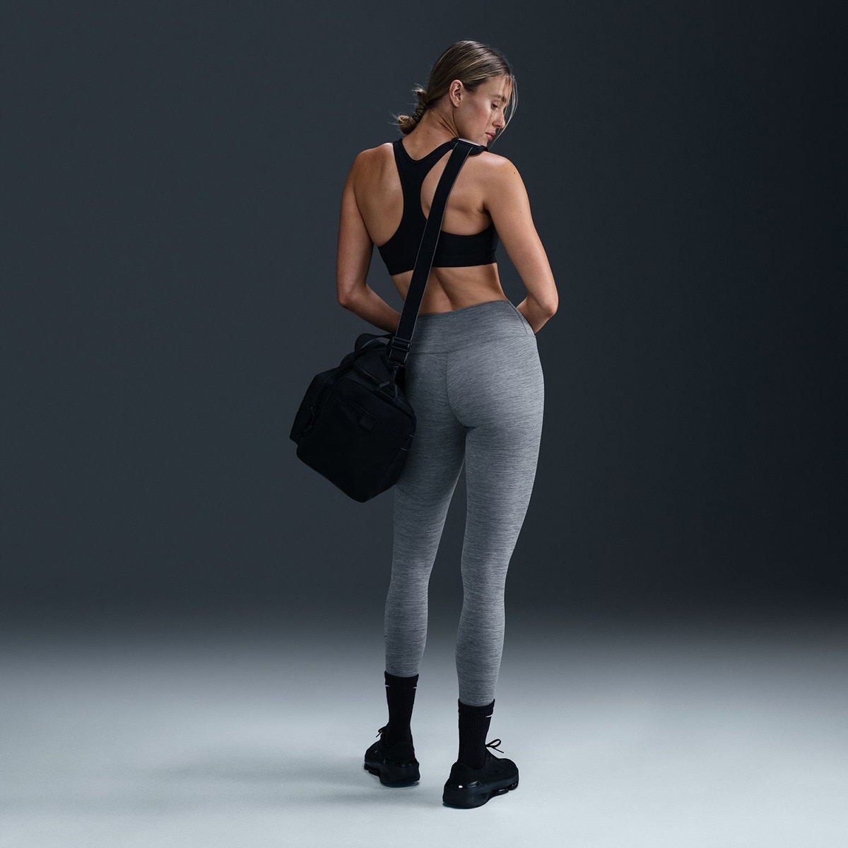 Leggings de Mulher One Cinzento-2
