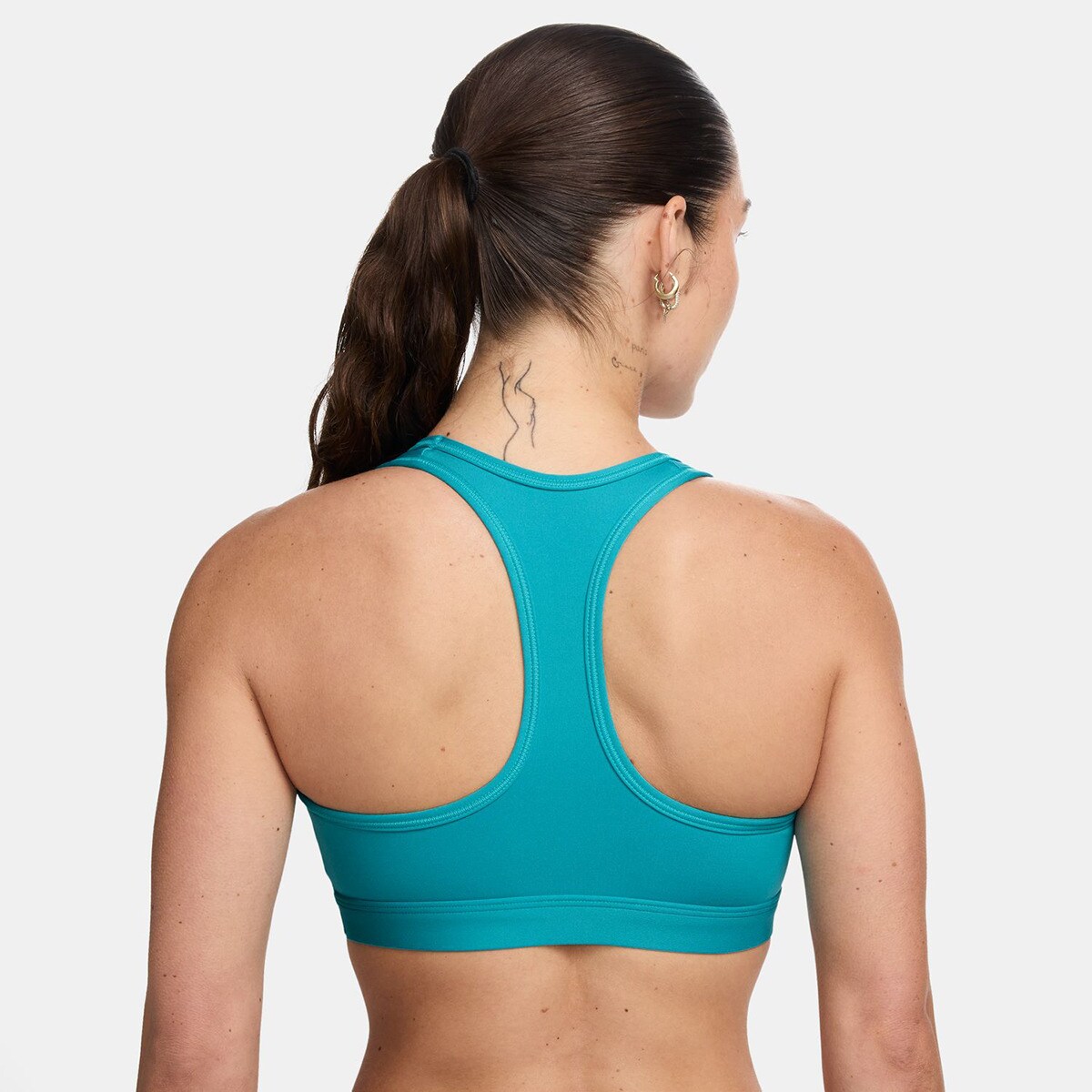 Top de Mulher Swoosh Medium Support Verde-2