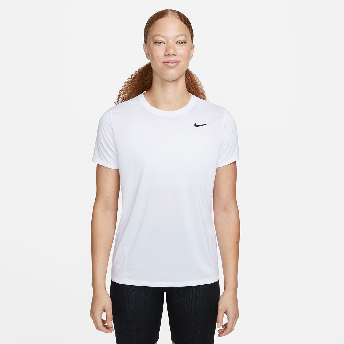 T-shirt de mulher Dri-FIT Nike Preto-1