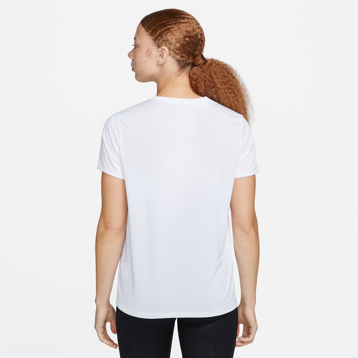 T-shirt de mulher Dri-FIT Nike Preto-2