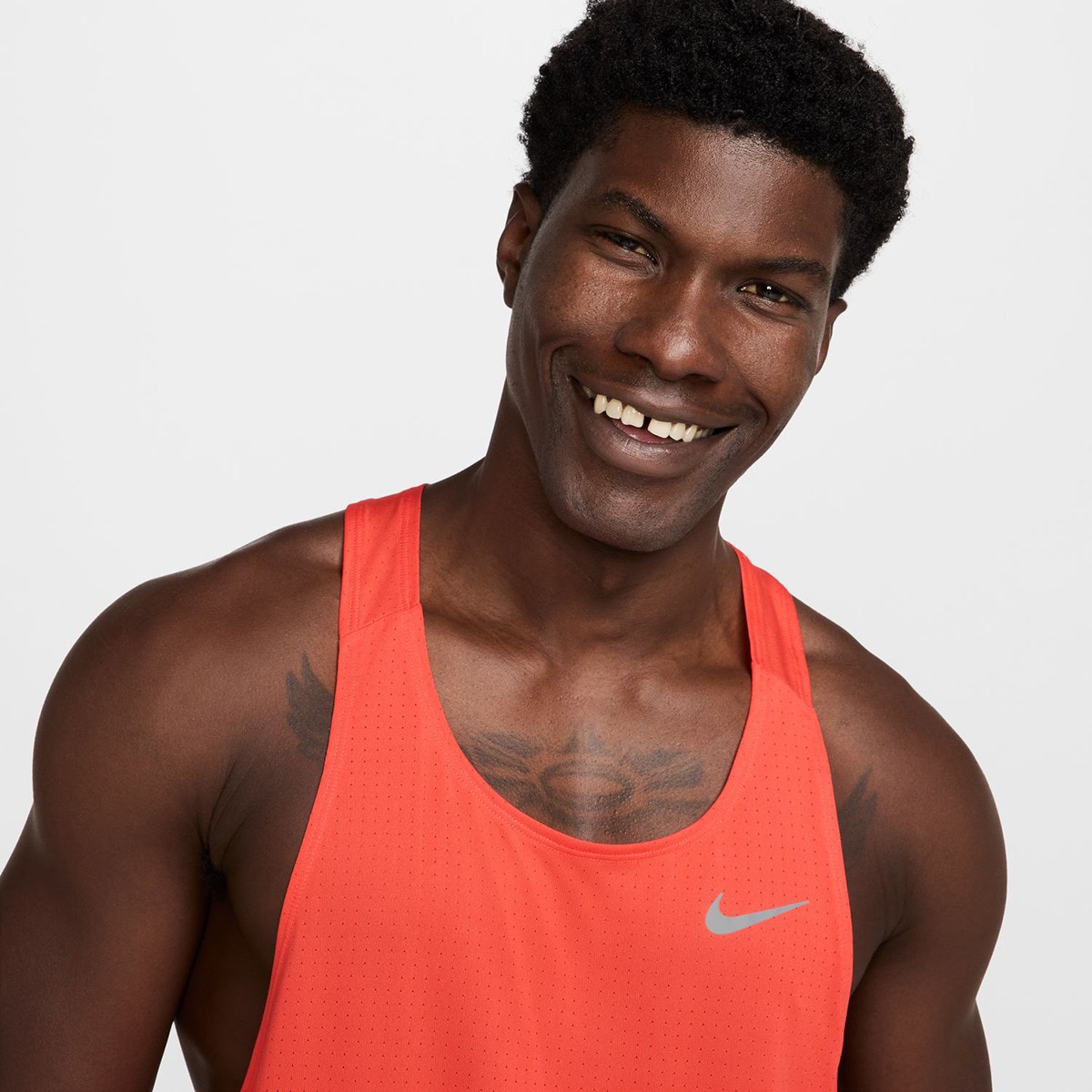 T-shirt de Homem Fast Laranja-3