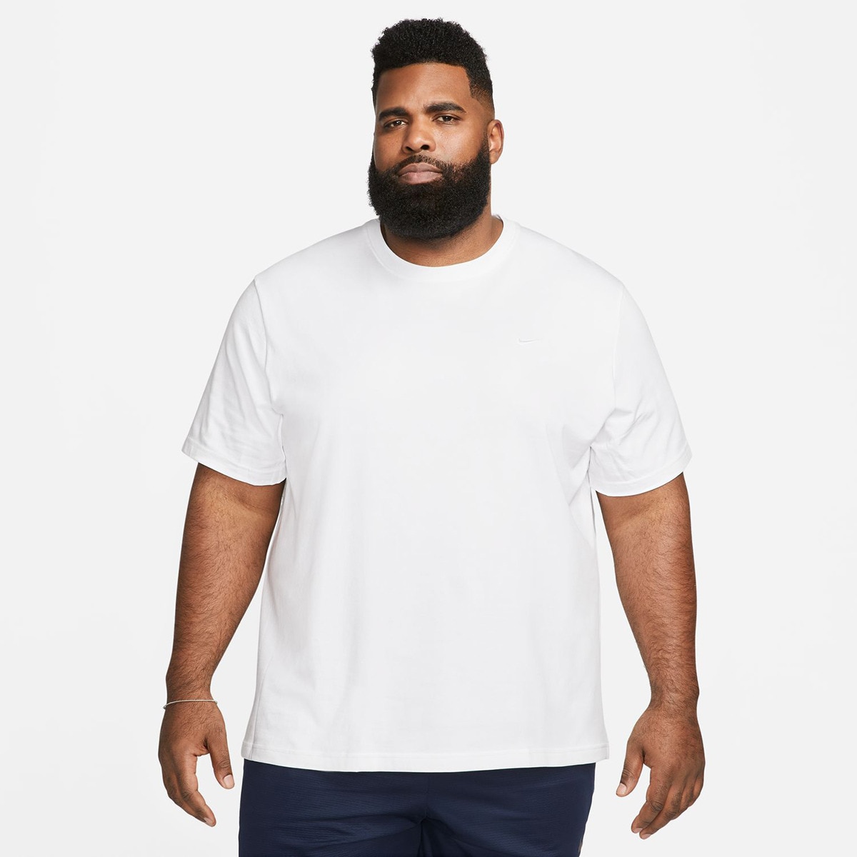 T-shirt de Homem Primary Branco-6