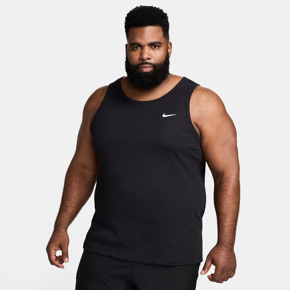 T-shirt de homem Dri-FIT Nike Preto-1