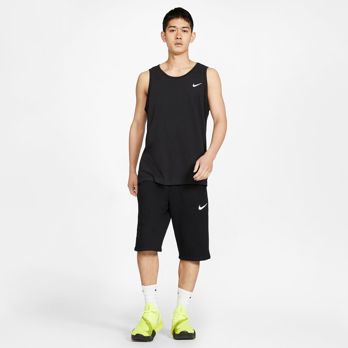 T-shirt de homem Dri-FIT Nike Preto-4
