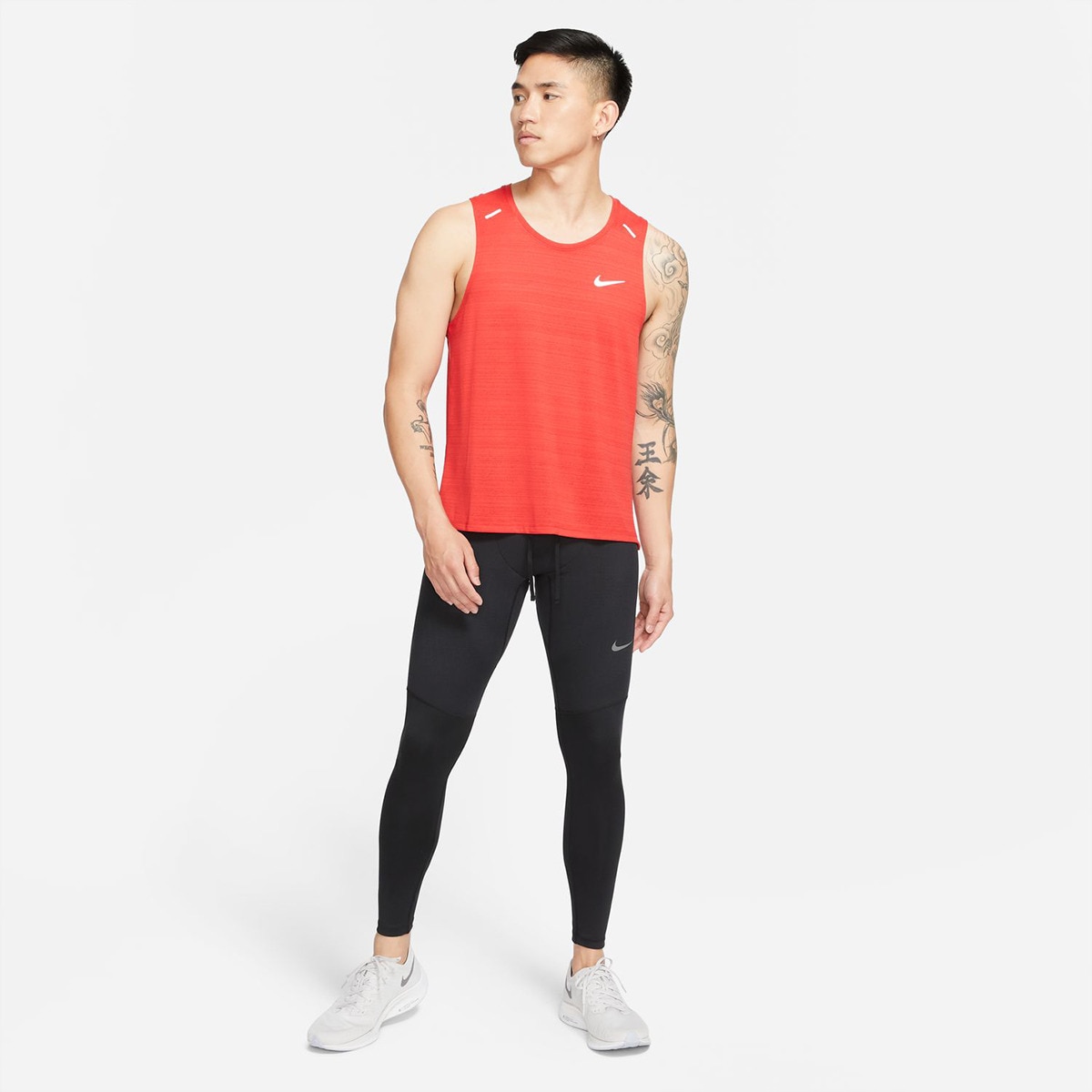 Leggings de homem Phenom Elite Preto-6
