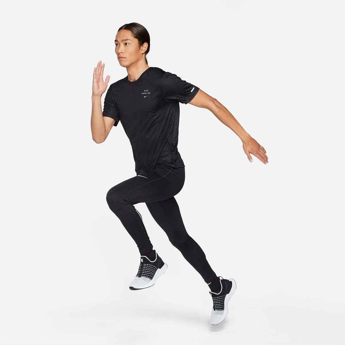 Malha de homem Dri-FIT Essential Nike Preto-7
