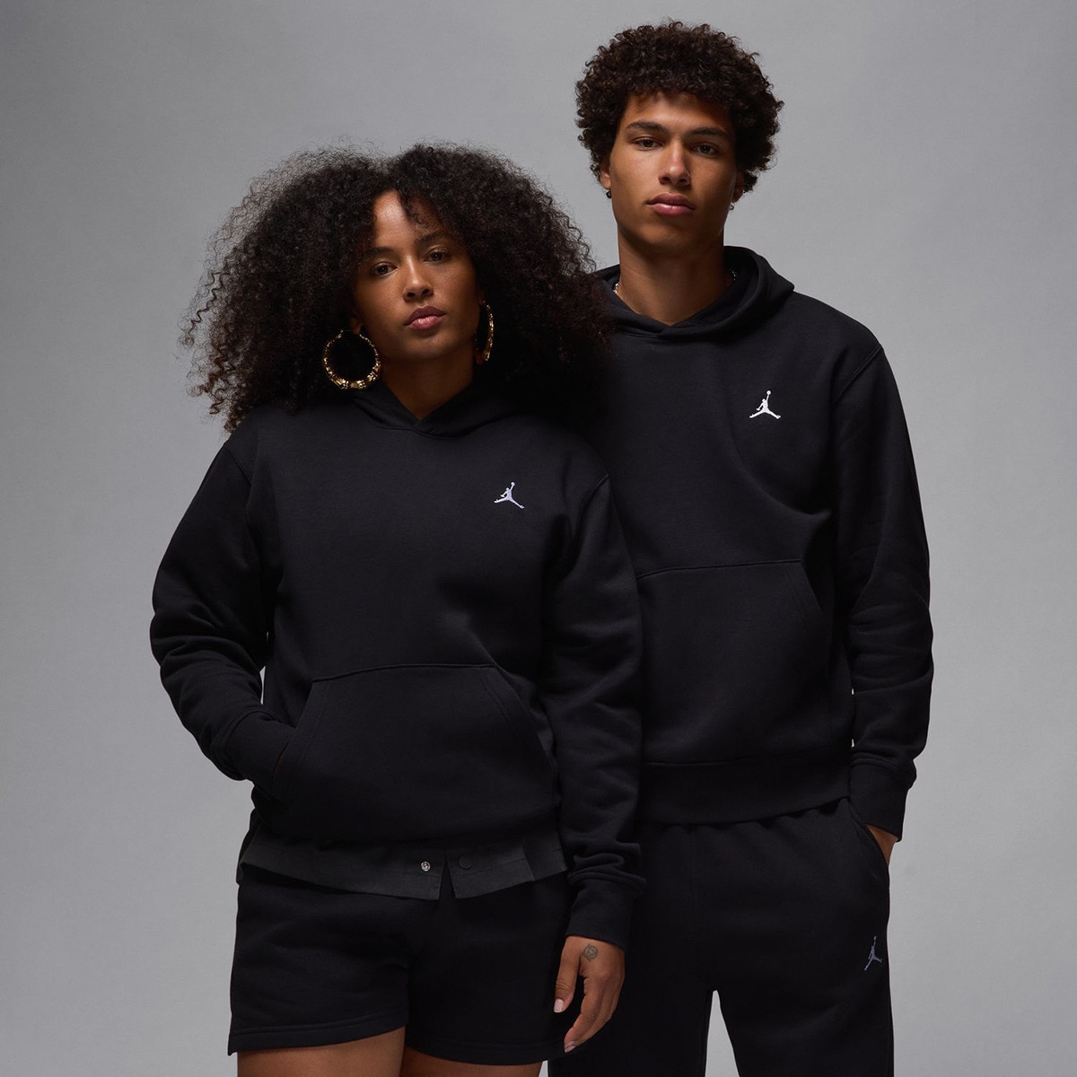 Sweatshirt de Homem Brooklyn Preto-1