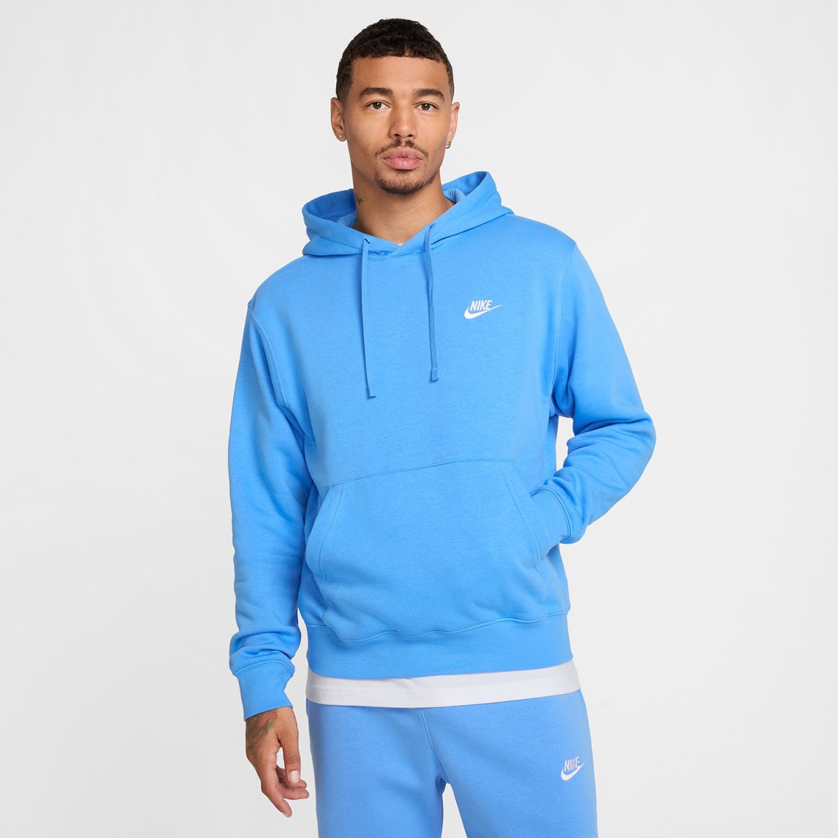 Sweatshirt de homem Sportswear Club Fleece Nike Azul-1