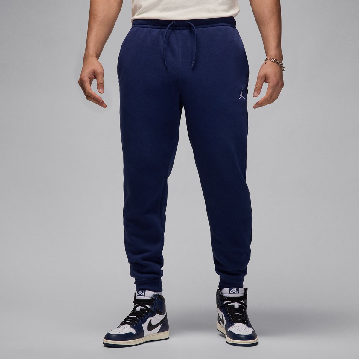 Calças de Homem Brooklyn Fleece Azul-marinho-1