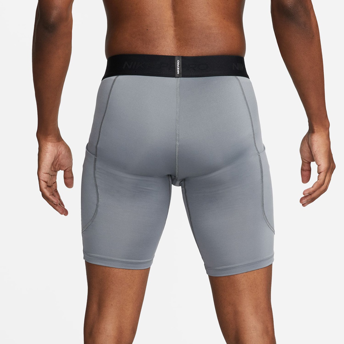 Calças de malha de homem Pro Nike Cinzento-2