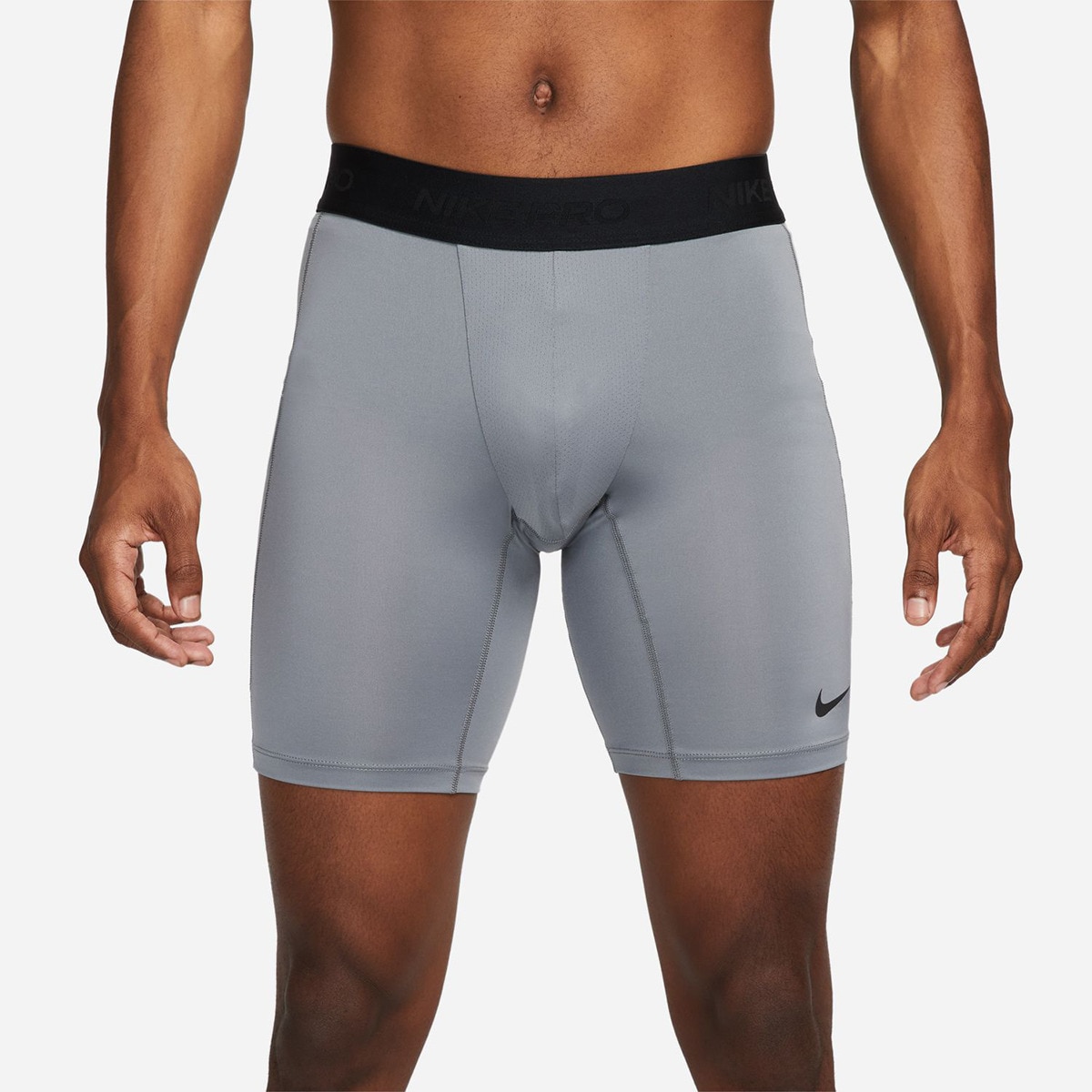 Calças de malha de homem Pro Nike Cinzento-1