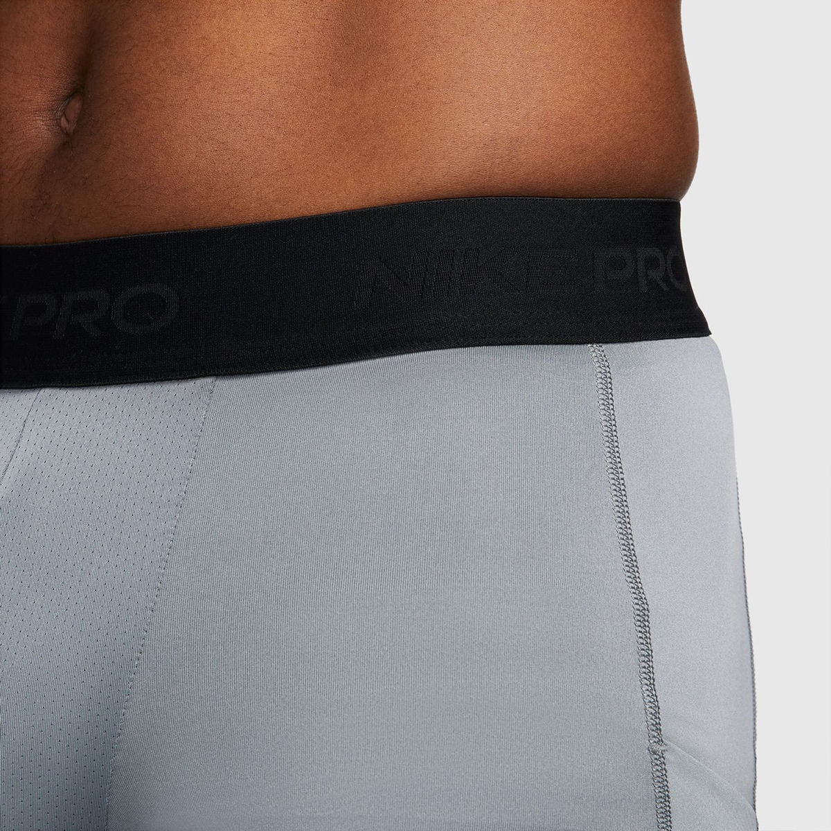 Calças de malha de homem Pro Nike Cinzento-4