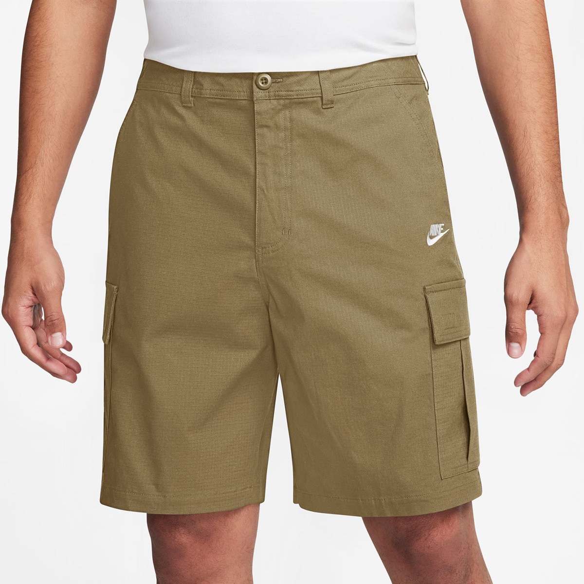 Calções de homem Club Nike Bege-1