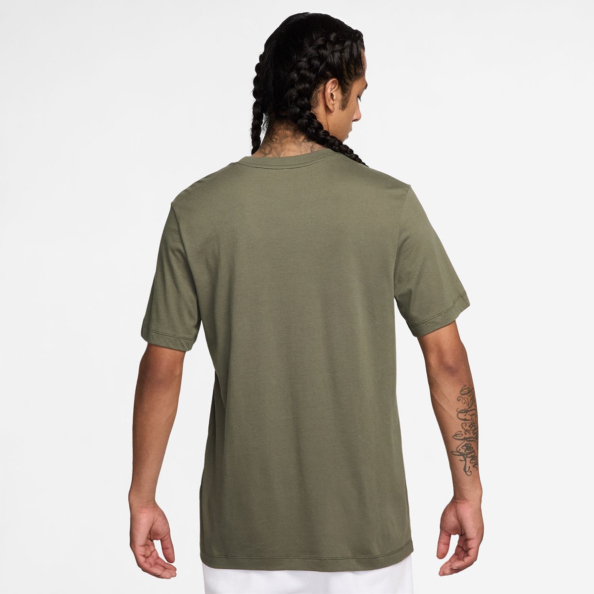 T-Shirt de Criança Sportswear Nike Verde Azeitona-2