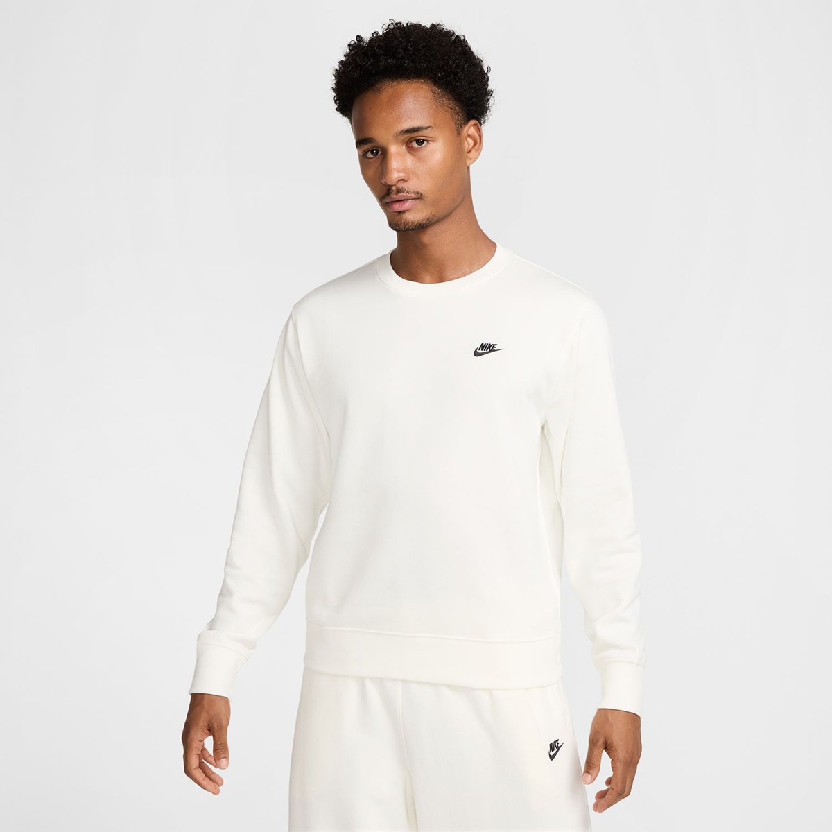 T-shirt de Homem Club Fleece Branco-1