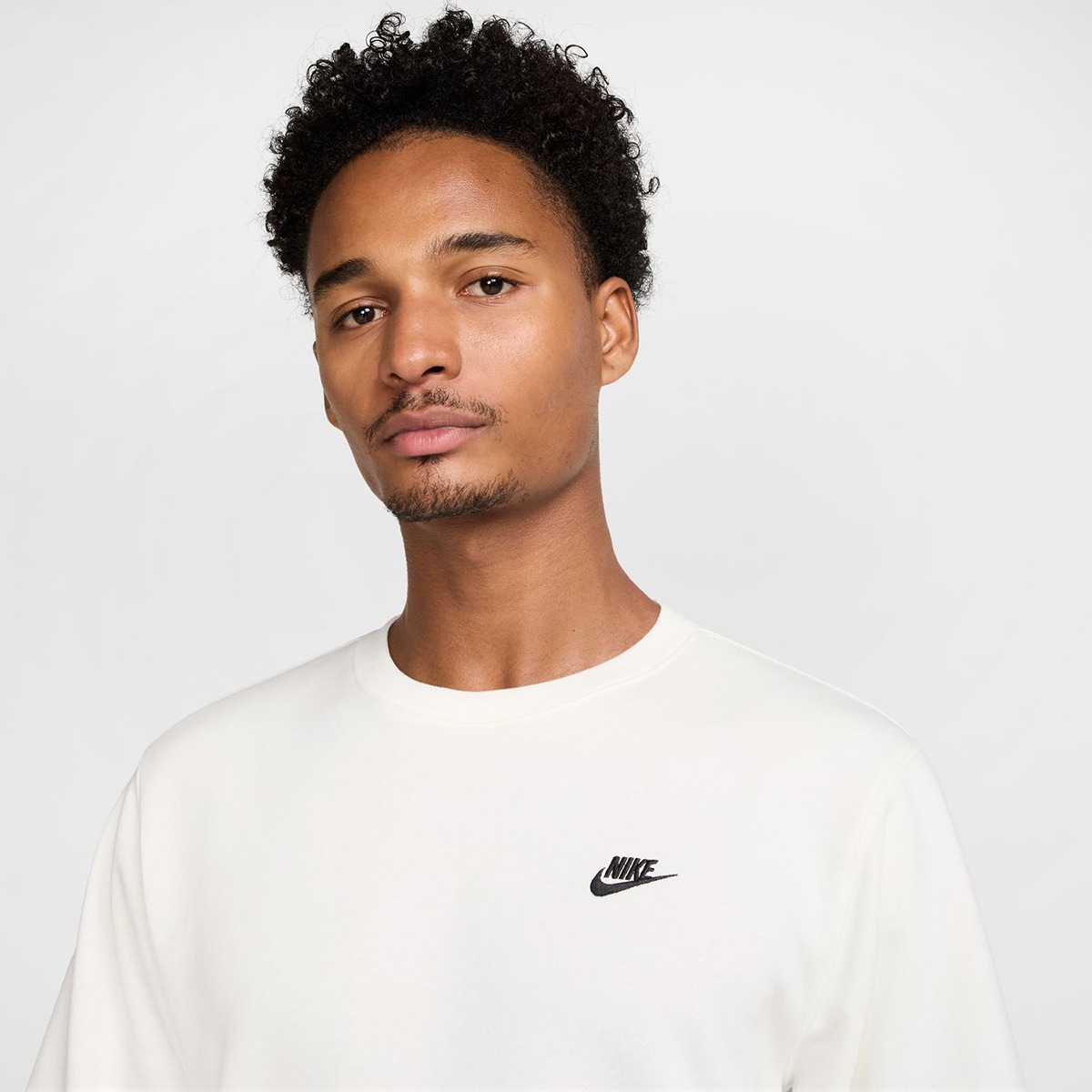 T-shirt de Homem Club Fleece Branco-3
