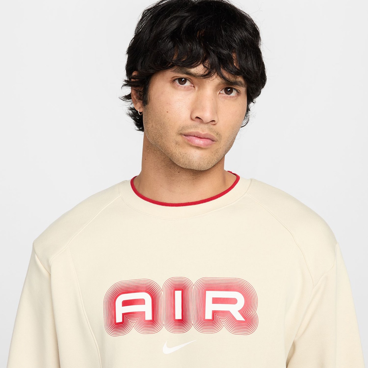 Sweatshirt de homem Air Nike Caqui-3