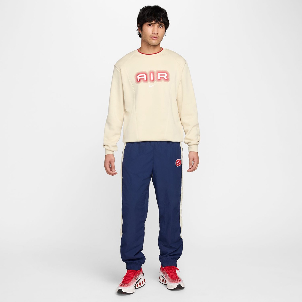 Sweatshirt de homem Air Nike Caqui-4