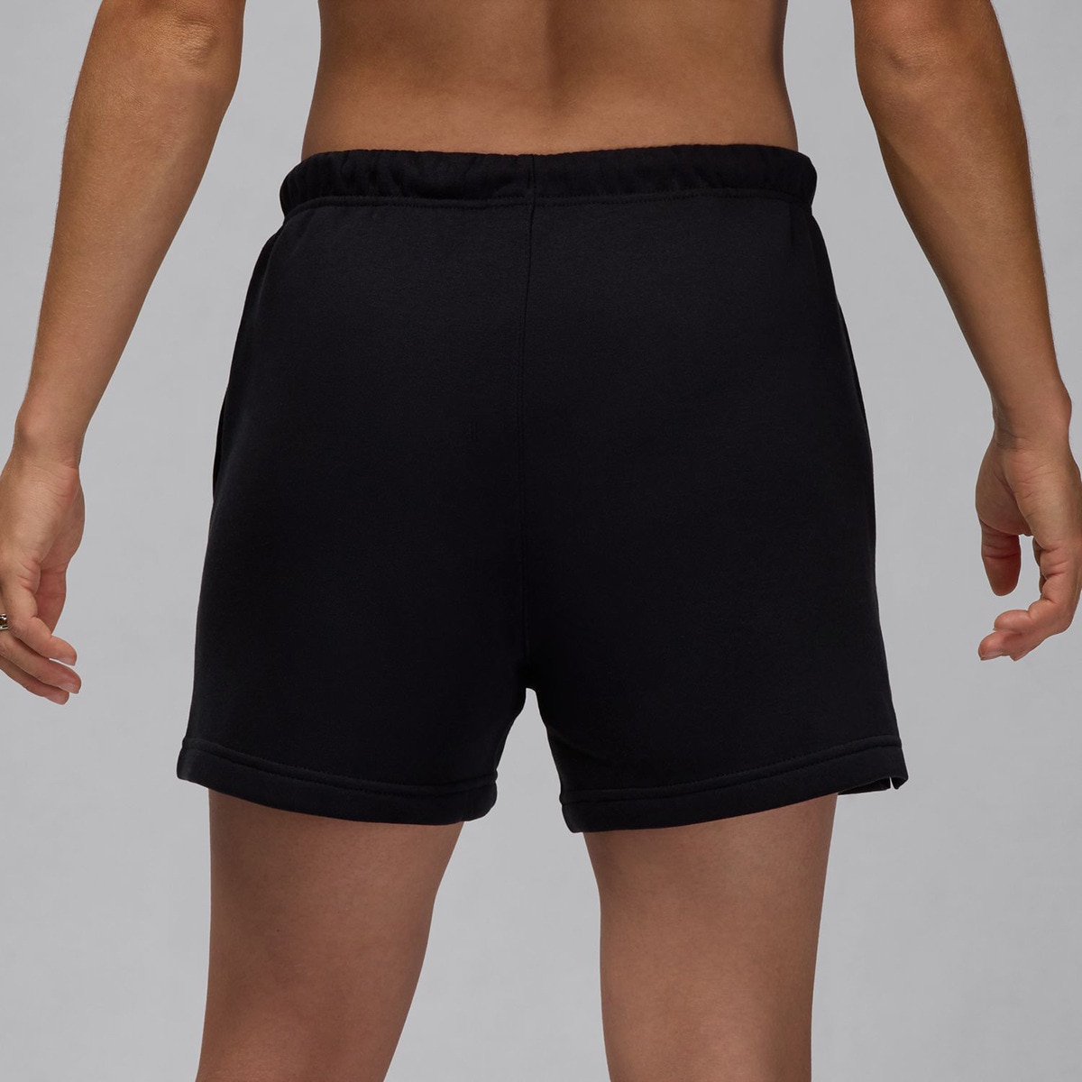 Calções de Mulher Brooklyn Fleece Preto-2