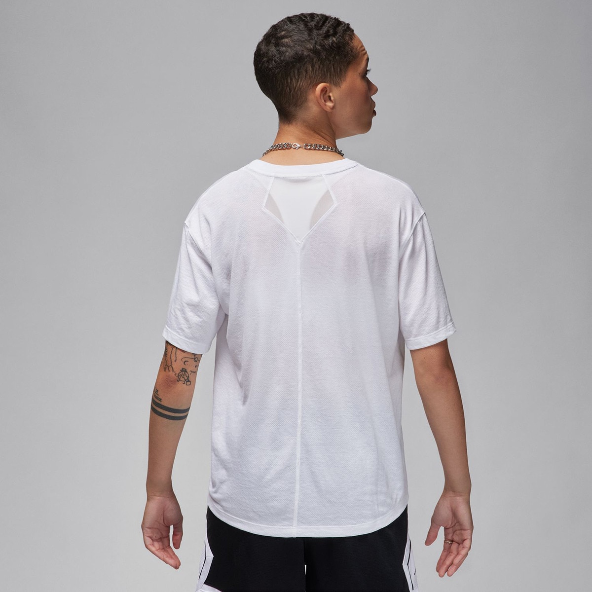 T-shirt de Mulher Jordan Sport Branco-2