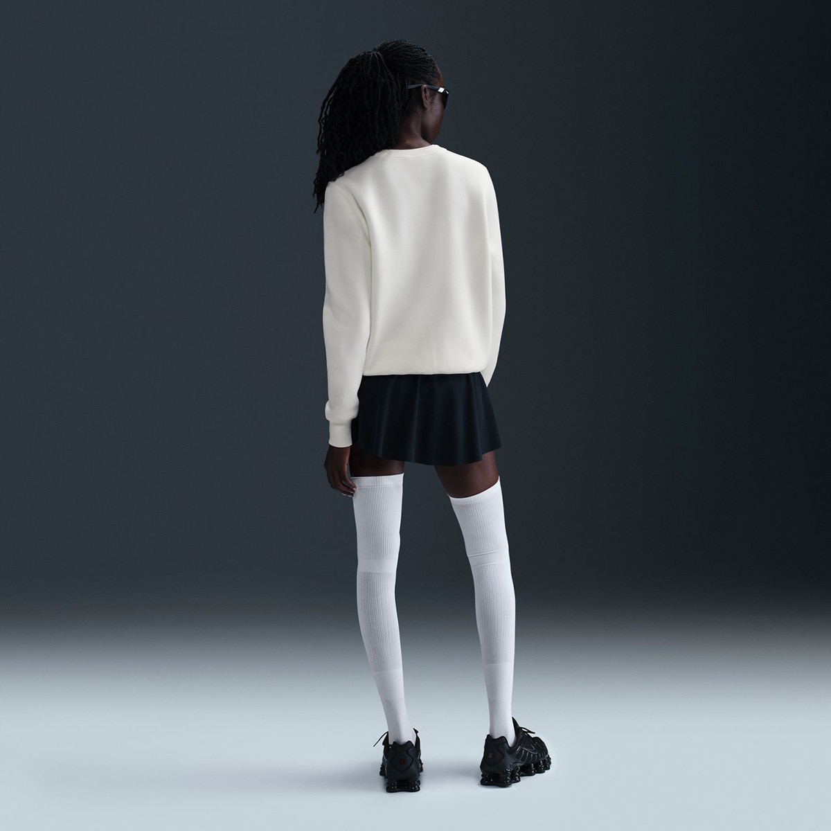 Sweatshirt de Mulher Sportswear Phoenix Fleece Branco-2