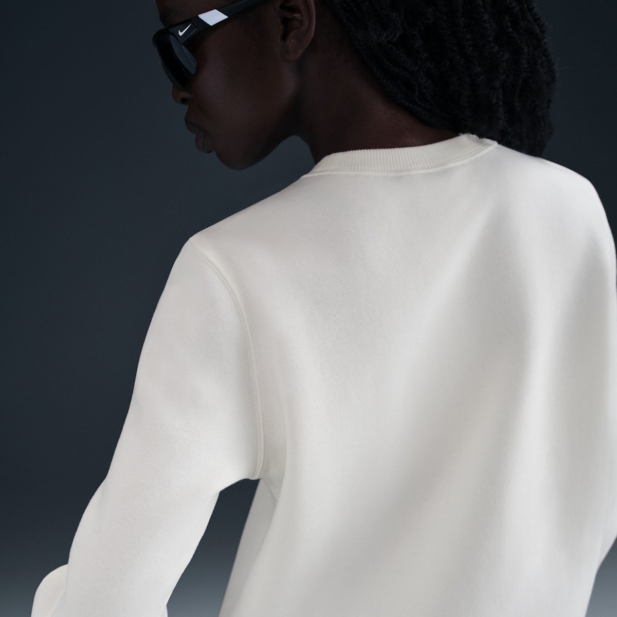 Sweatshirt de Mulher Sportswear Phoenix Fleece Branco-3